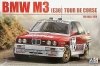 Beemax 24016 BMW M3 E30 Tour De Corse Rally Group (1:24)